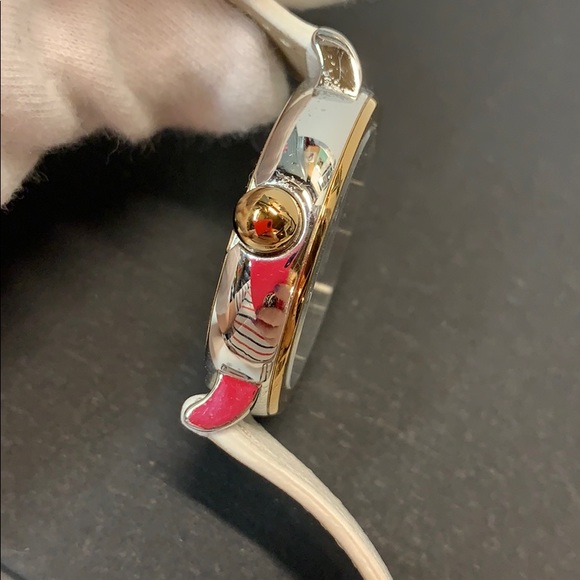 EUC Marc by Marc Jacobs White Leather Watch - Picture 9 of 16